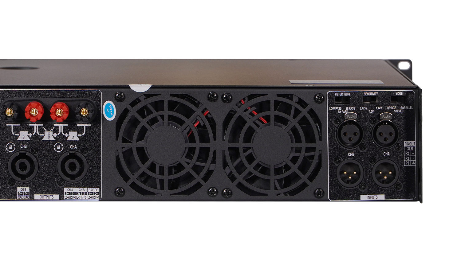 Cục đẩy 2 Kênh Audiocenter CT1200