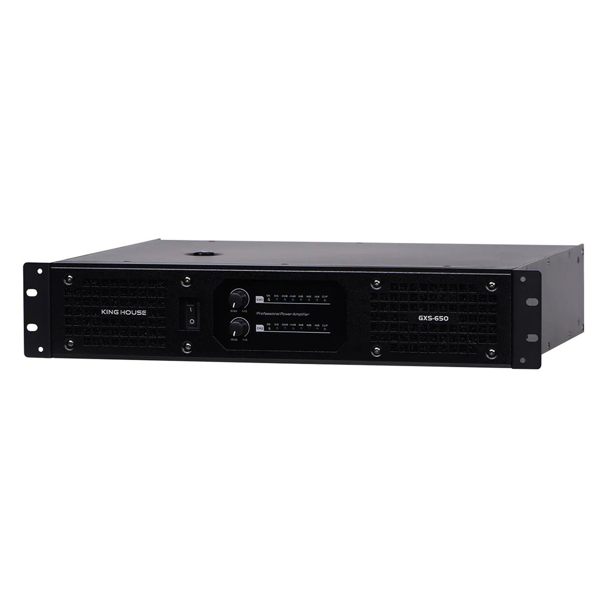 Cục Đẩy Công Suất 2 Kênh King House GXS-650 (Class H, 600W)