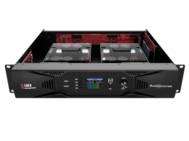Cục đẩy công suất 4 kênh Audiocenter D4.6K-D