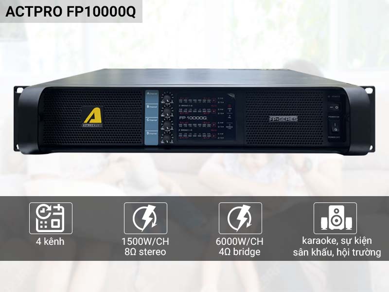 Cục đẩy c&ocirc;ng suất Actpro FP10000Q