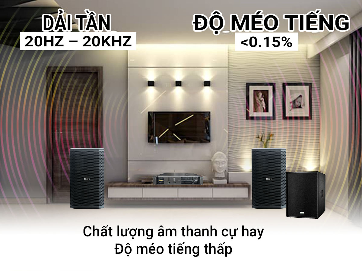 Cục đẩy công suất 2 kênh BIK CA-J402