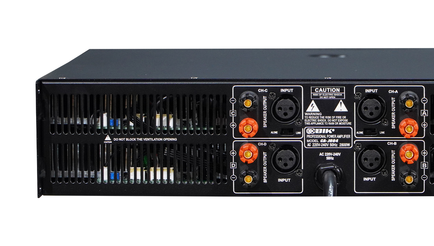 Cục đẩy công suất 4 kênh BIK CA-J604