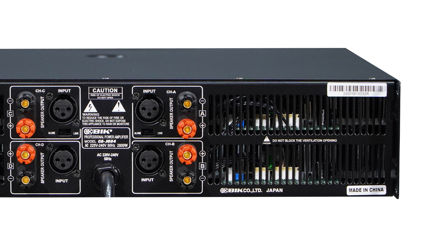 Cục đẩy công suất 4 kênh BIK CA-J604