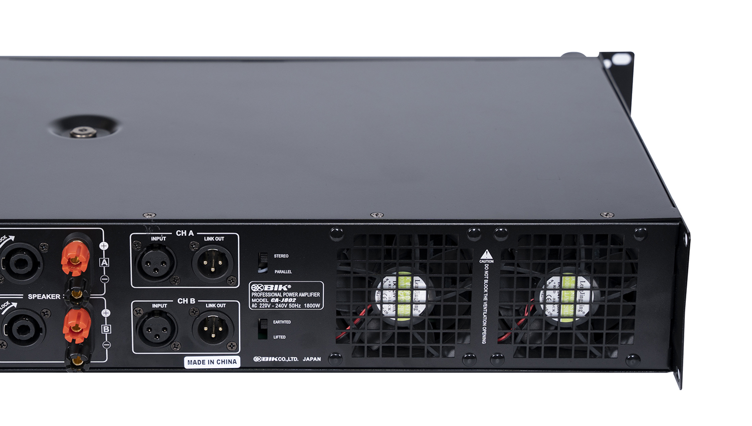 Cục đẩy công suất 2 kênh BIK CA-J802