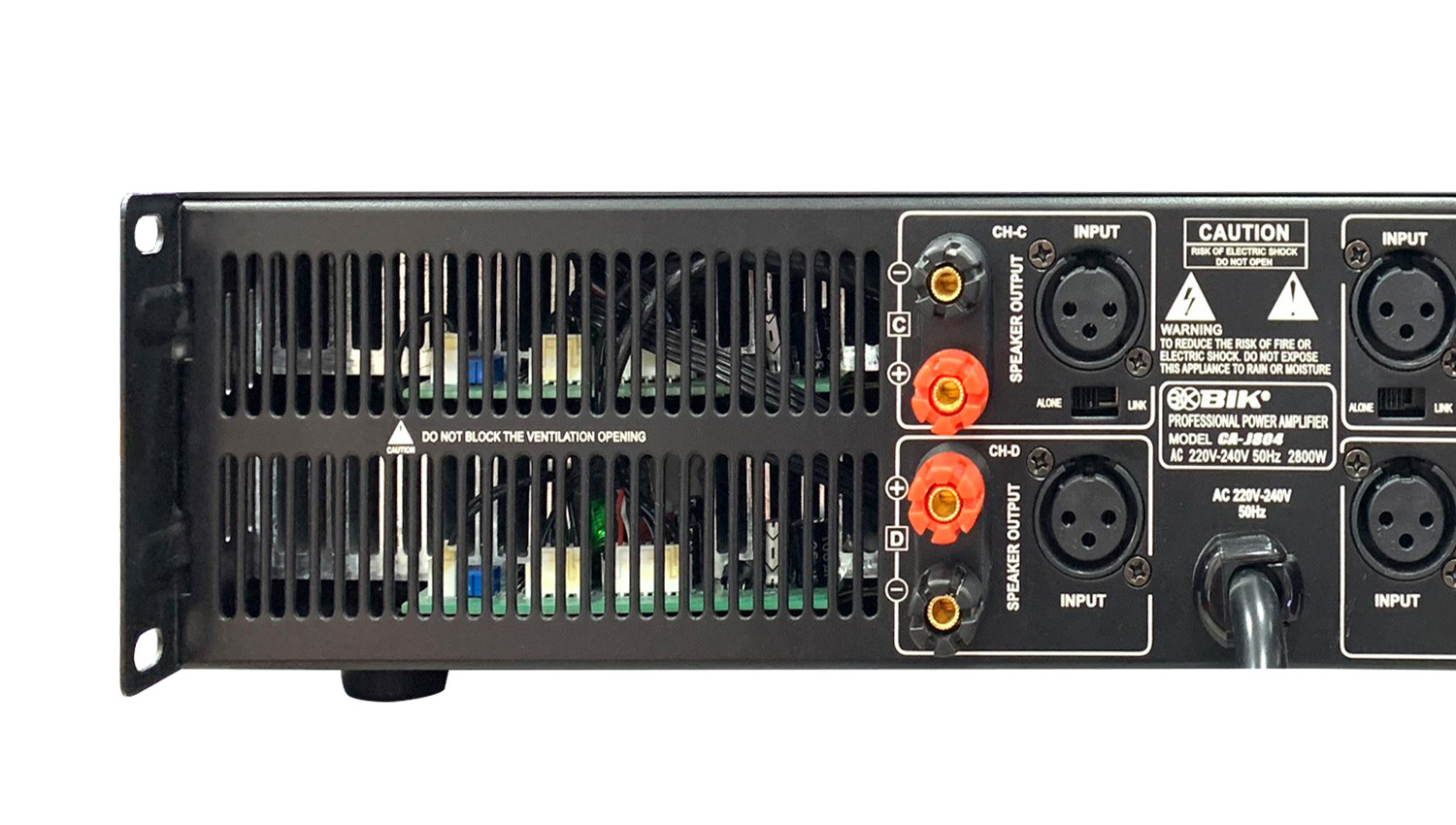 Cục đẩy công suất 4 kênh BIK CA-J804