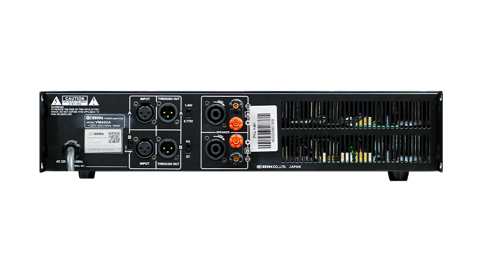 Cục đẩy công suất 2 kênh BIK VM 420A