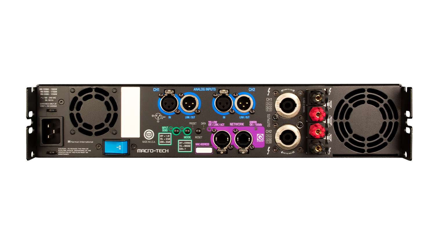 Cục đẩy công suất Crown Ma12000i