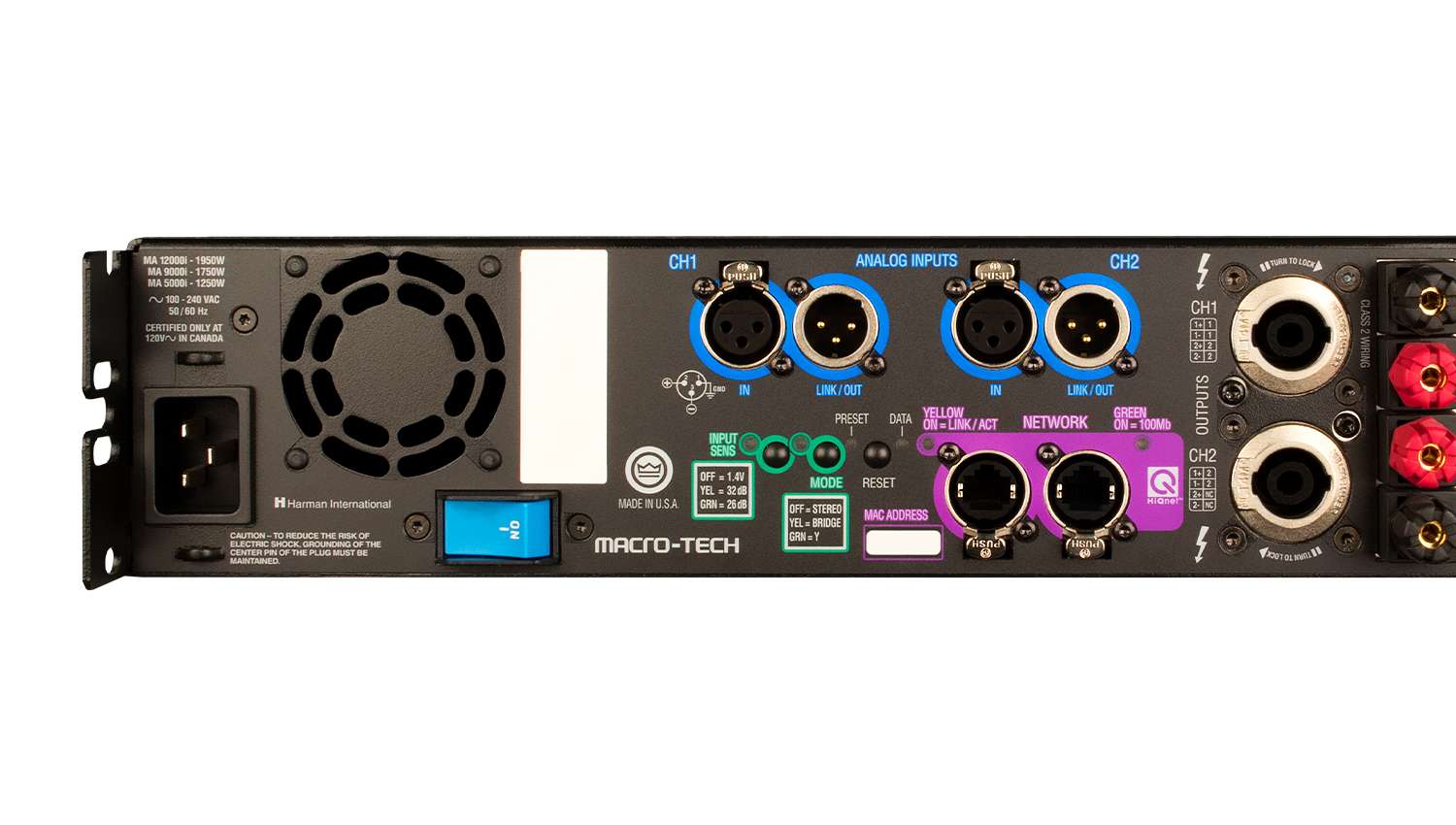 Cục đẩy công suất Crown MA5000i