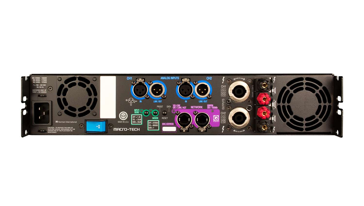 Cục đẩy công suất Crown MA5000i