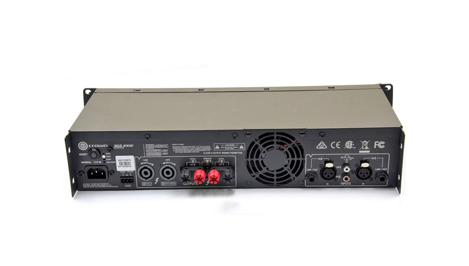 Cục đẩy công suất 2 kênh Crown XLS 1002