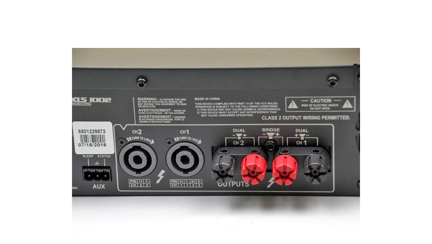 Cục đẩy công suất 2 kênh Crown XLS 1002