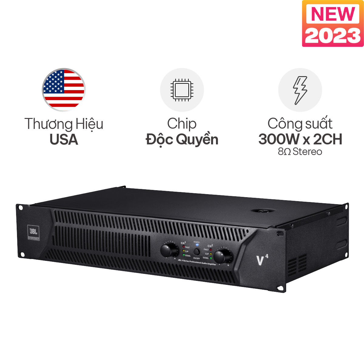 Cục Đẩy Công Suất JBL V4