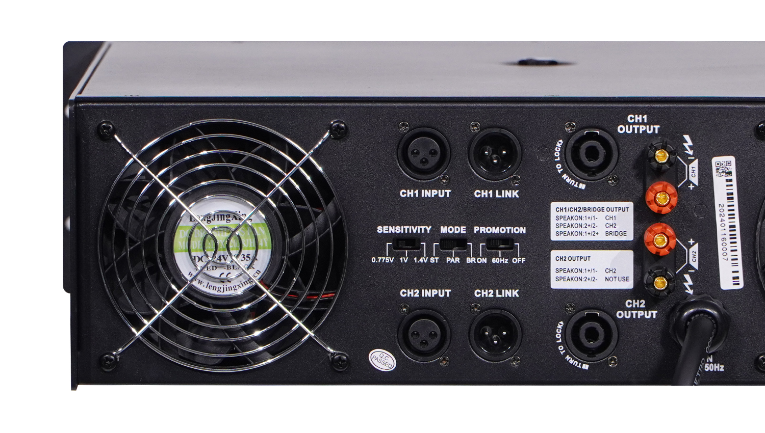 Cục đẩy công suất 2 kênh King House ACP-1800