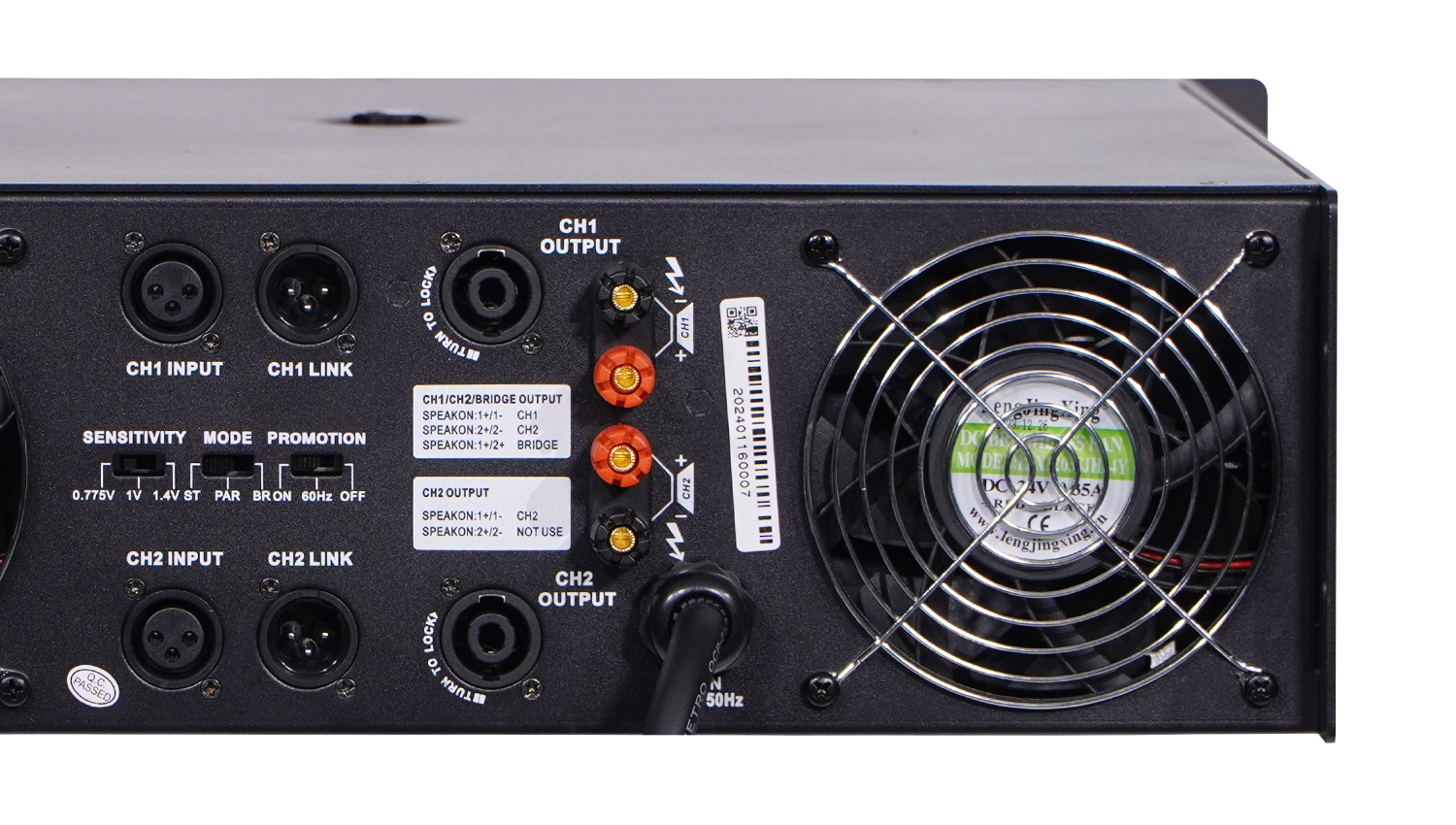 Cục đẩy công suất 2 kênh King House ACP-1800