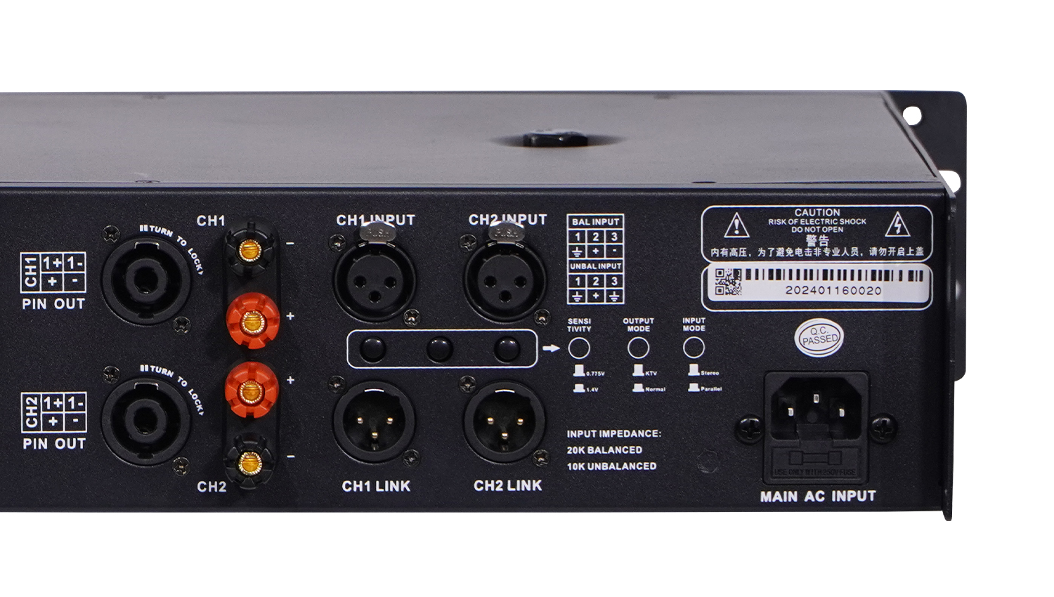 Cục đẩy công suất 2 kênh King House GXS-850