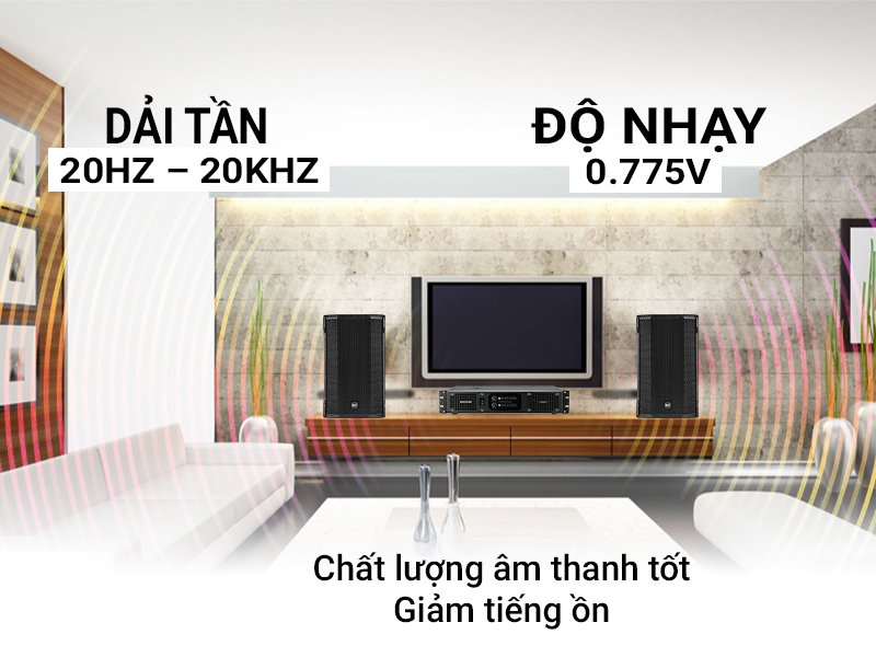 Cục Đẩy Công Suất 2 Kênh King House GXS-850