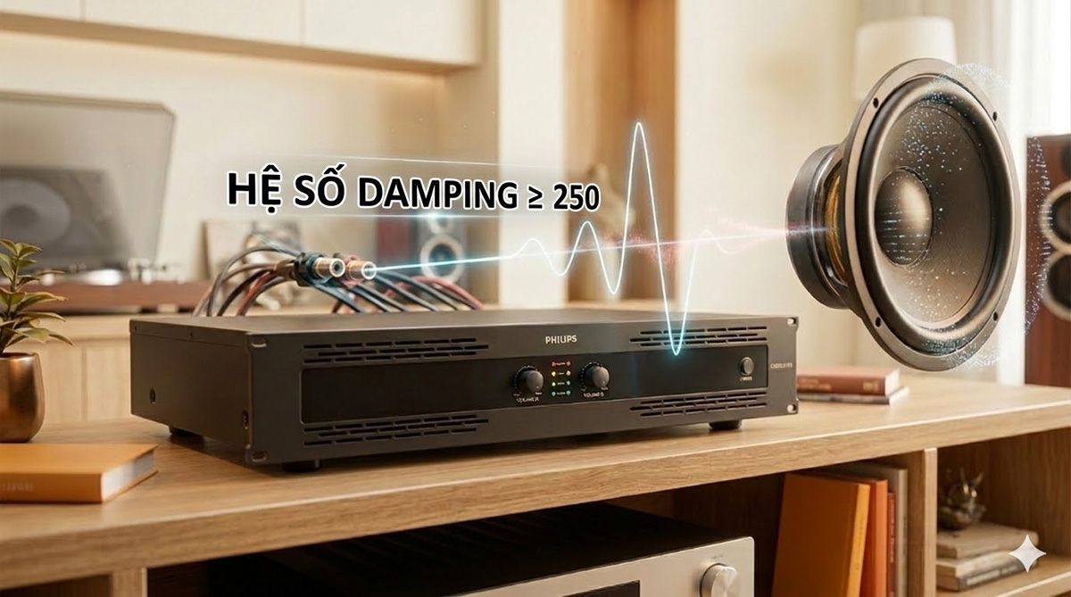 Cục đẩy công suất Philips CSS2551/70