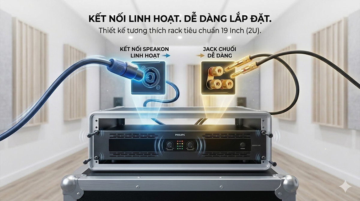 Cục đẩy công suất Philips CSS2551/70