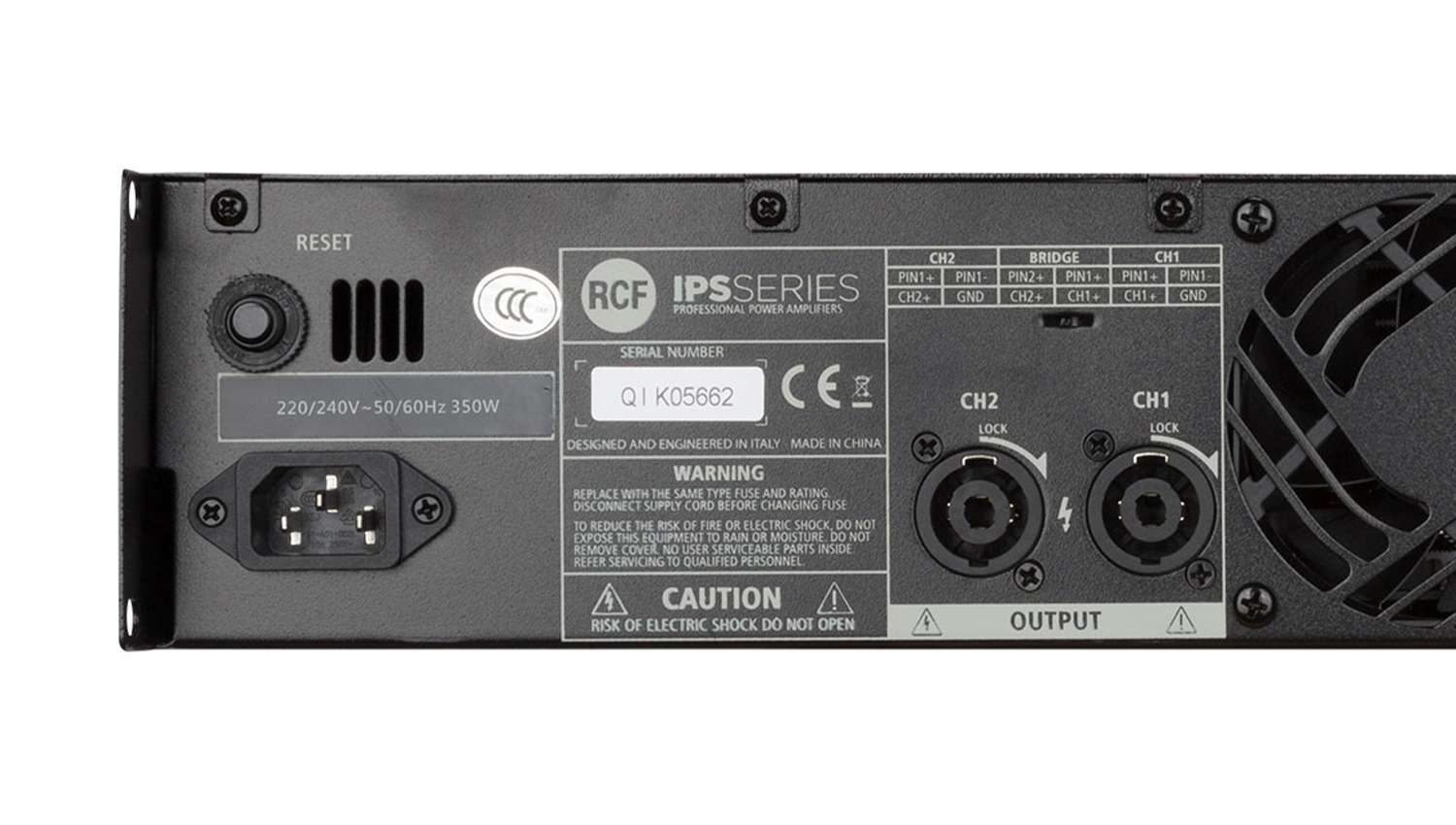 Cục đẩy công suất RCF IPS 1700