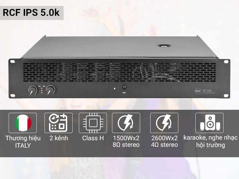 cục đẩy c&ocirc;ng suất RCF IPS 5.0K