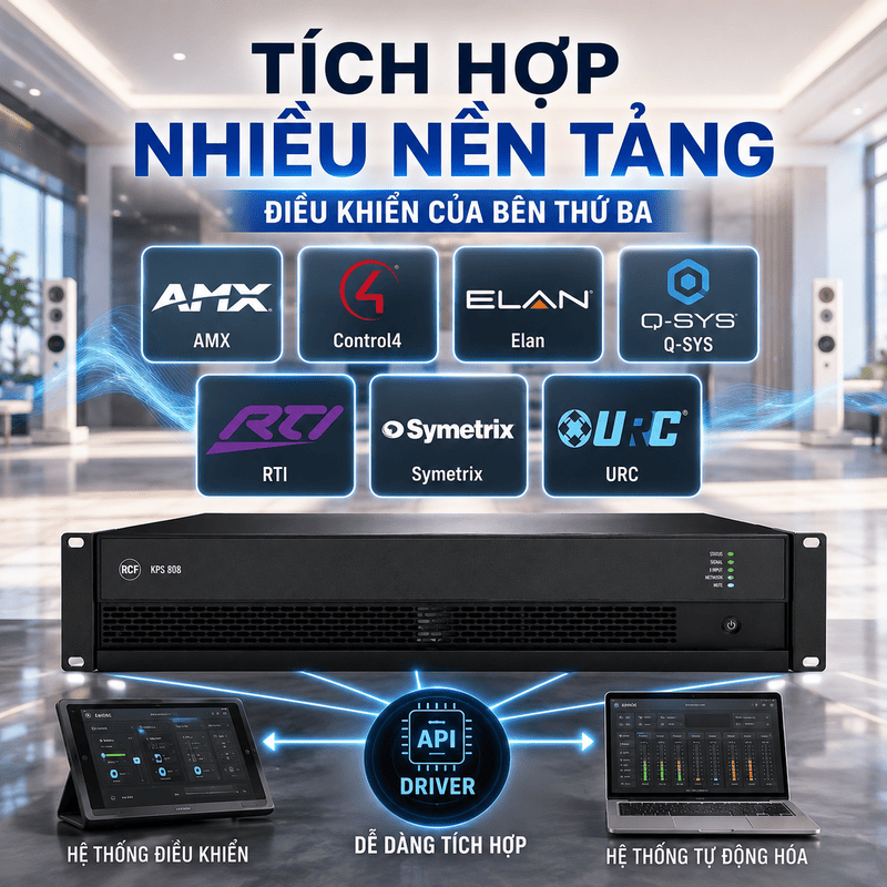 cục đẩy c&ocirc;ng suất RCF KPS 808
