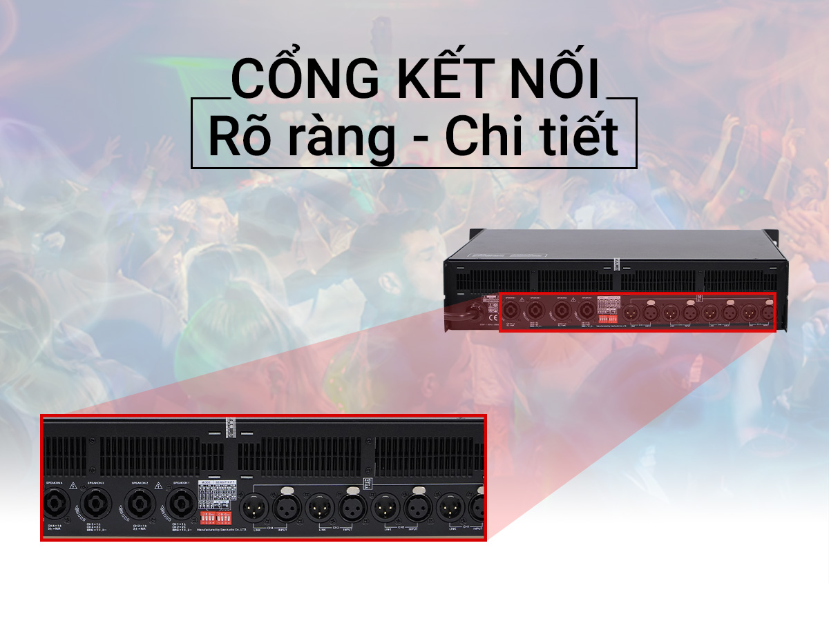 Cục đẩy c&ocirc;ng suất SAE Lexpro PQM13 II 