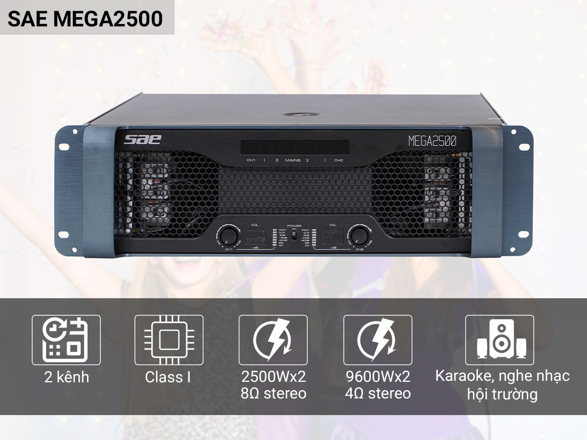 Cục đẩy c&ocirc;ng suất SAE MEGA2500