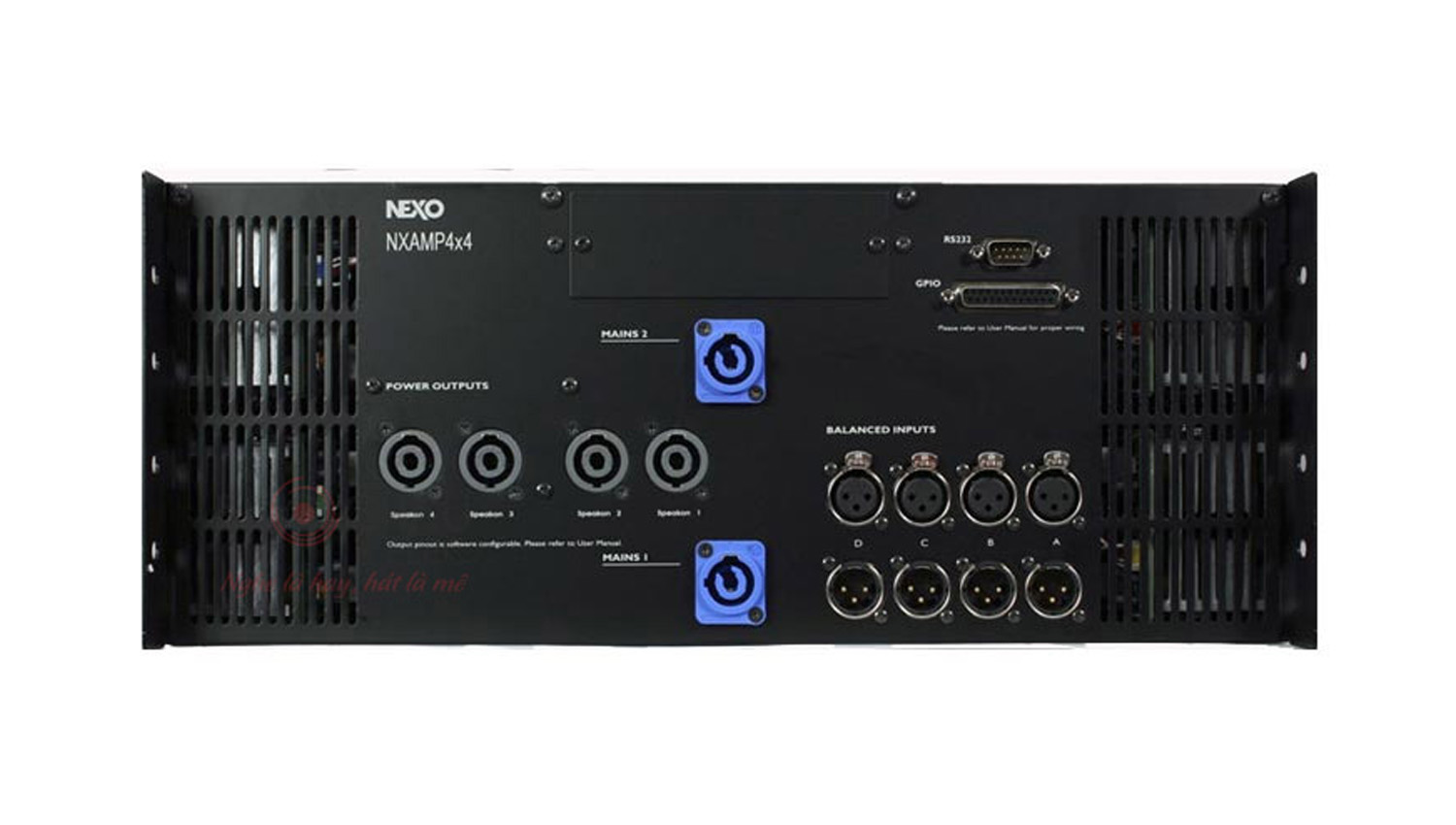 Cục đẩy công suất Nexo NXAMP4X4