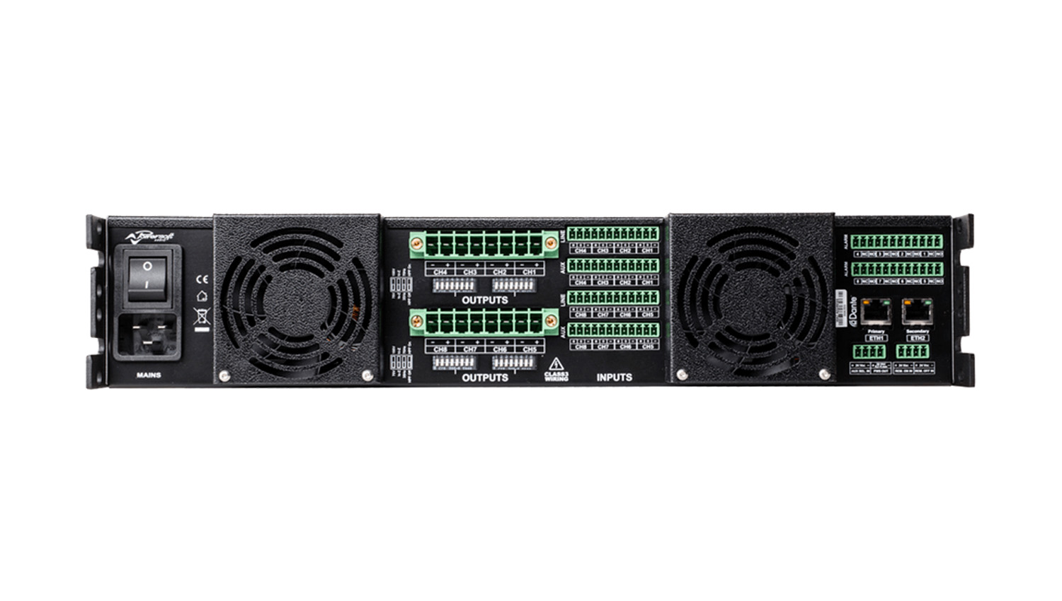 Cục đẩy công suất 8 kênh Powersoft Ottocanali 8K4 DSP+D