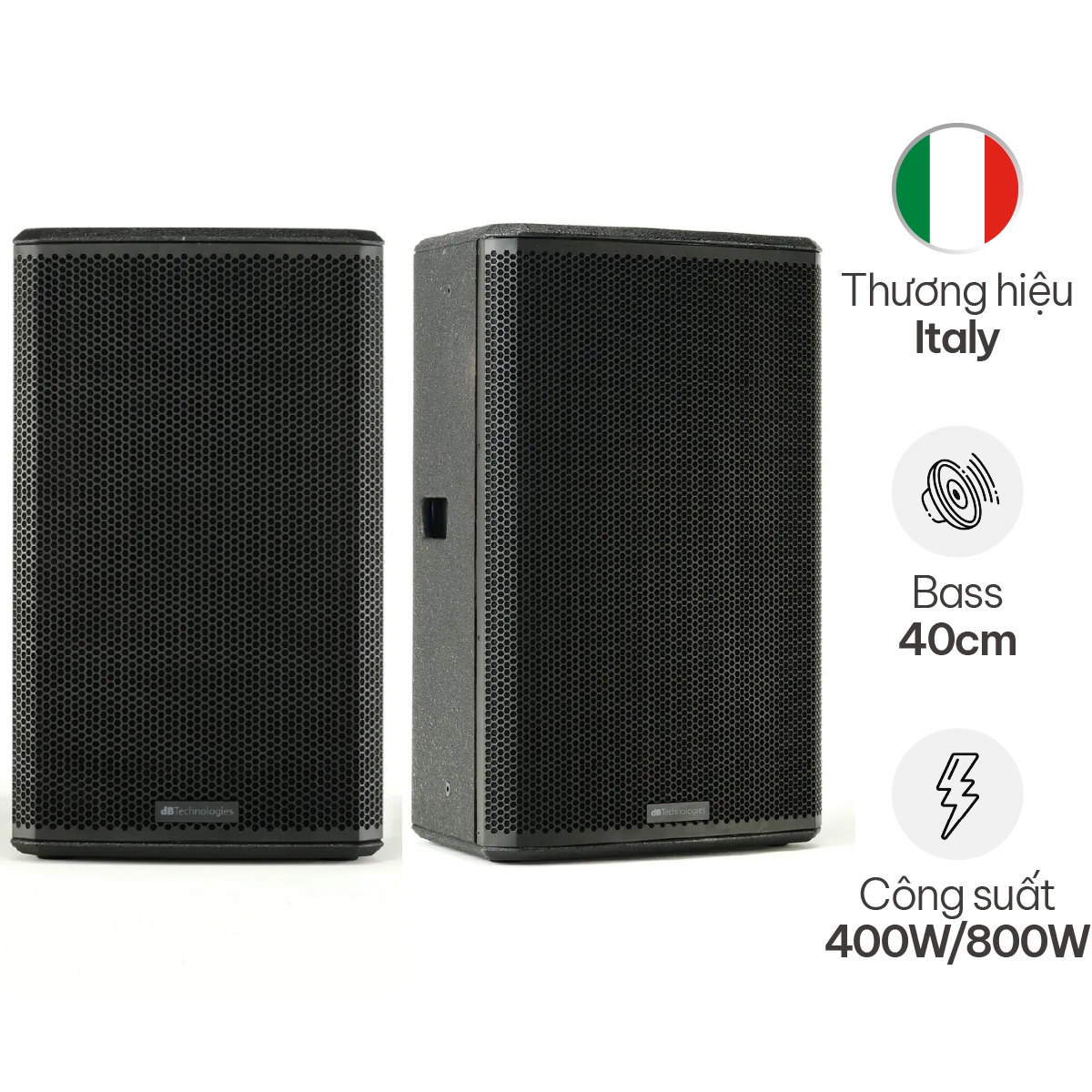 Dàn karaoke gia đình dBTechnologies 17 (dBTechnologies LVXP15, Sub615, CT2400, X6 Luxury, BJ-U500II) - Hình 2