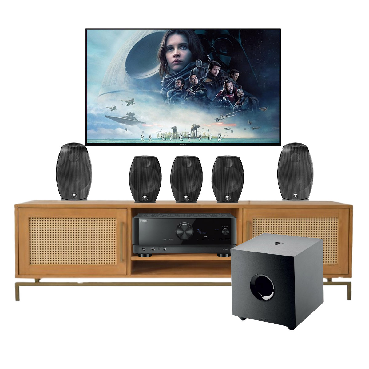 Dàn âm thanh 5.1 Xem phim, nghe nhạc Focal 2024-02