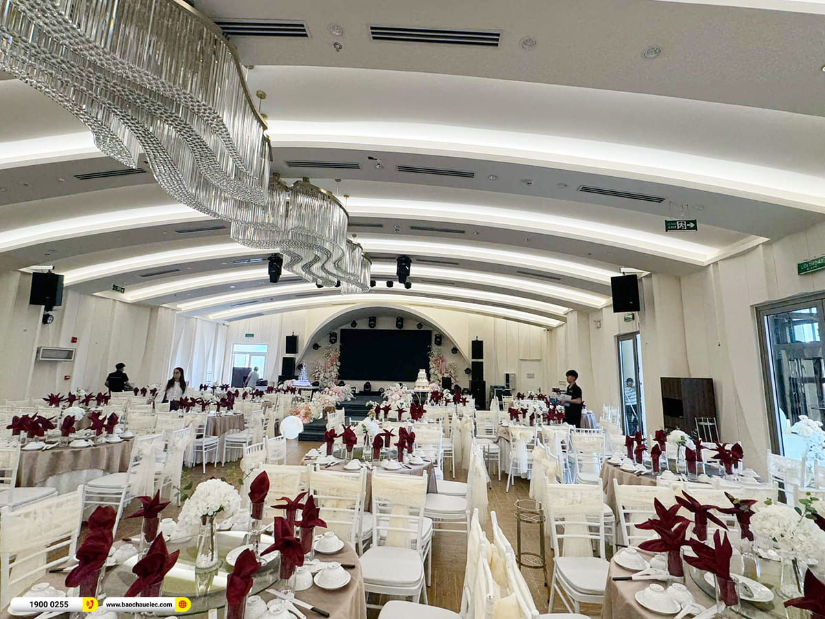 Lắp đặt dàn âm thanh Alto hơn 500tr cho nhà hàng tiệc cưới Hội An Palace