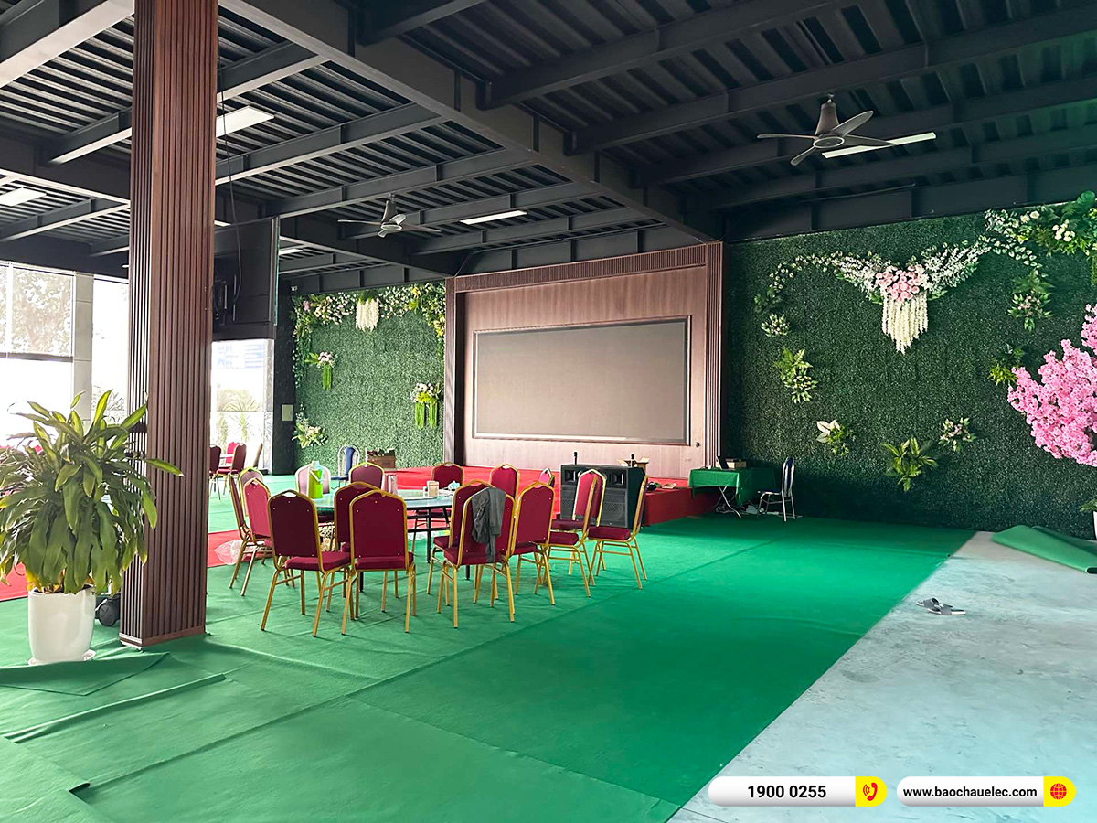 Lắp đặt hệ thống âm thanh, ánh sáng cho Công ty CP BKT tại Hà Nội