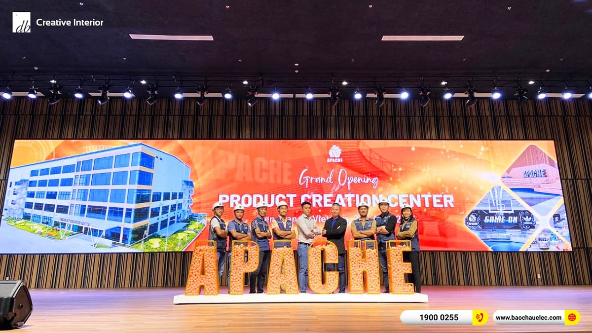 Lắp đặt hệ thống âm thanh Line Array JBL trị giá hơn 1 tỷ cho Tập đoàn giày da tại HCM