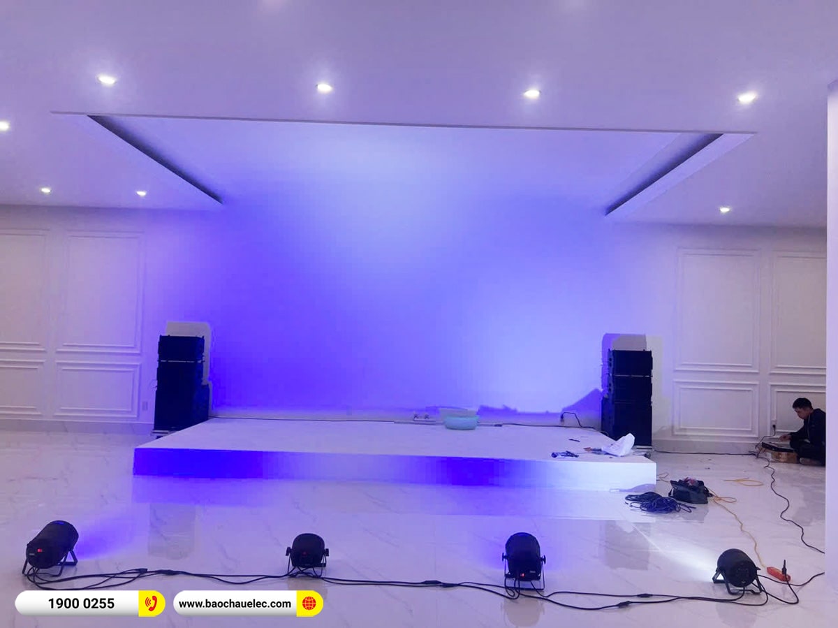 Lắp đặt hệ thống &acirc;m thanh, &aacute;nh s&aacute;ng trị gi&aacute; hơn 72tr cho nh&agrave; h&agrave;ng Ng&ocirc;i Sao tại Th&aacute;i B&igrave;nh