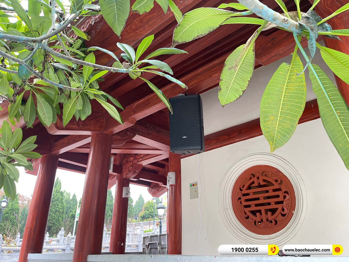 Lắp đặt d&agrave;n &acirc;m thanh Audiocenter cho Đền thờ liệt sĩ Nghĩa trang Vị Xuy&ecirc;n tại H&agrave; Giang 