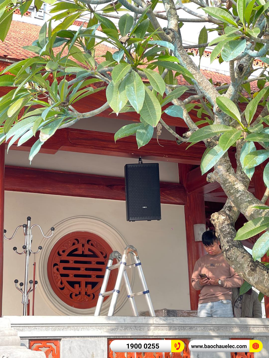 Lắp đặt d&agrave;n &acirc;m thanh Audiocenter cho Đền thờ liệt sĩ Nghĩa trang Vị Xuy&ecirc;n tại H&agrave; Giang 