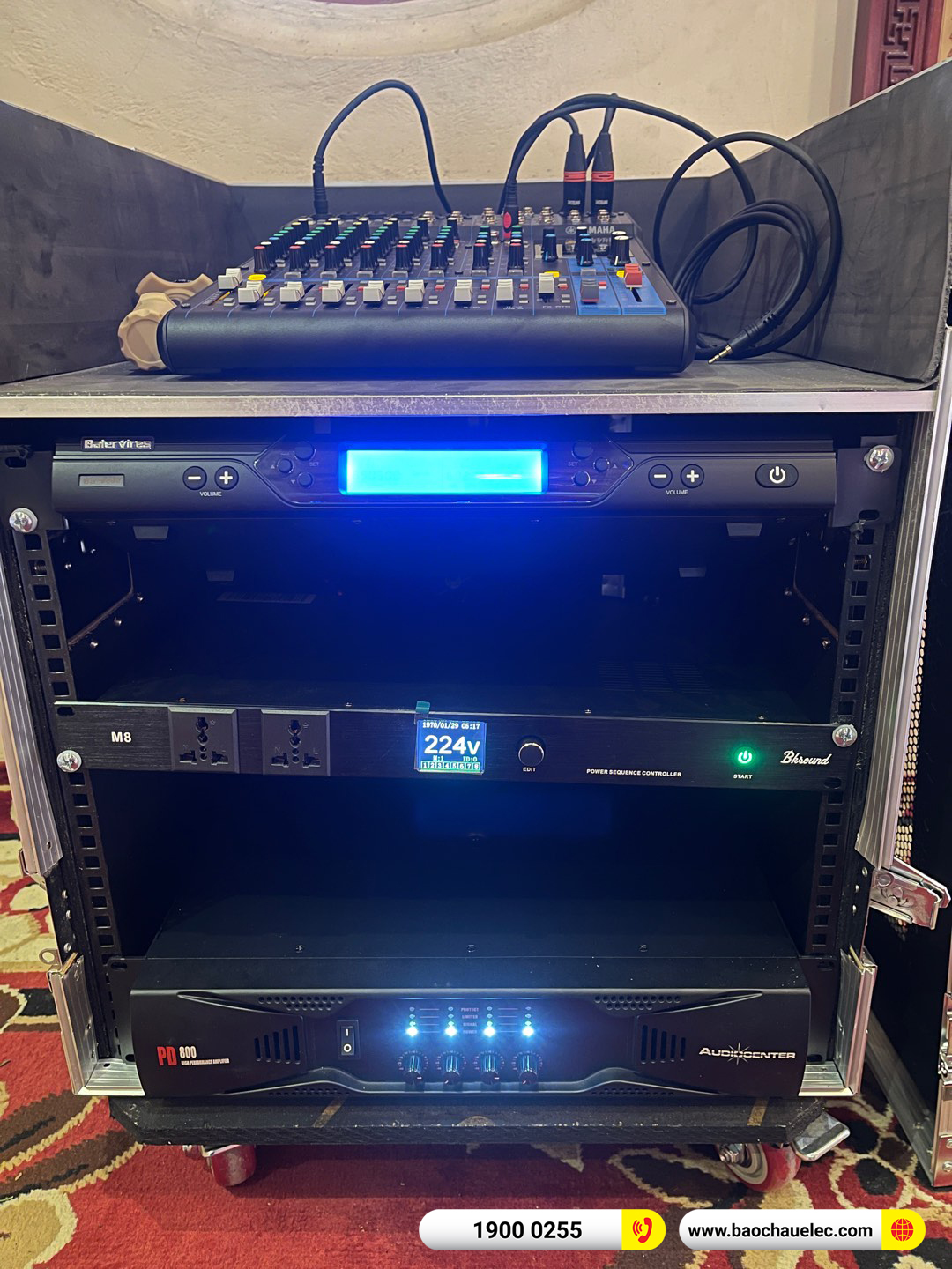 Lắp đặt d&agrave;n &acirc;m thanh Audiocenter cho Đền thờ liệt sĩ Nghĩa trang Vị Xuy&ecirc;n tại H&agrave; Giang 