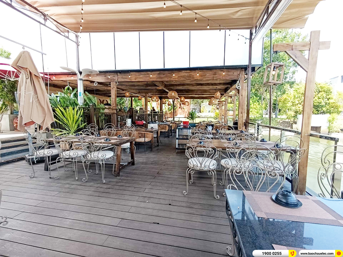 Lắp đặt d&agrave;n &acirc;m thanh Bose cho qu&aacute;n Cafe Boat House Bistro Lakeview