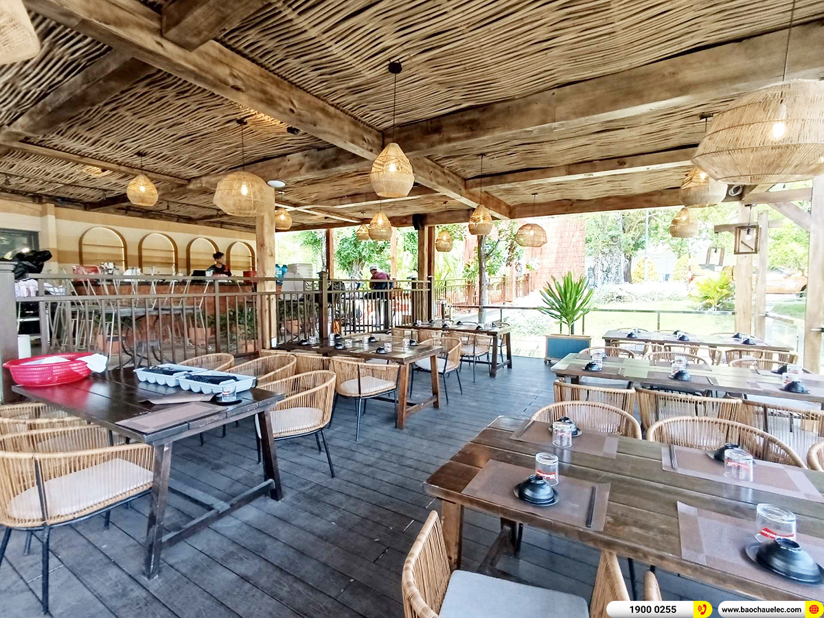 Lắp đặt d&agrave;n &acirc;m thanh Bose cho qu&aacute;n Cafe Boat House Bistro Lakeview
