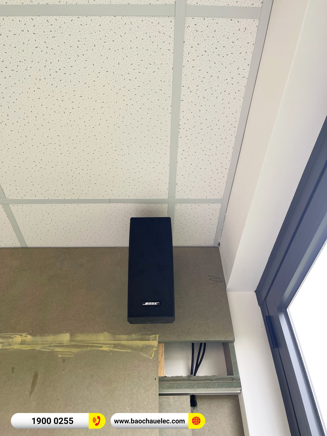 Lắp đặt d&agrave;n &acirc;m thanh Bose hơn 46tr cho c&ocirc;ng ty TNHH Miyo Deco tại Vũng T&agrave;u
