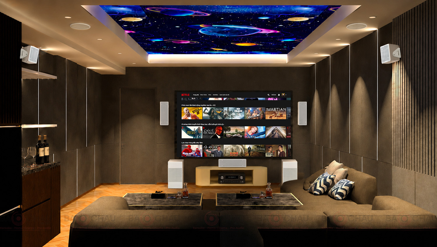 D&agrave;n &acirc;m thanh cao cấp 3 trong 1 karaoke, nhạc, phim dBTechnologies 01