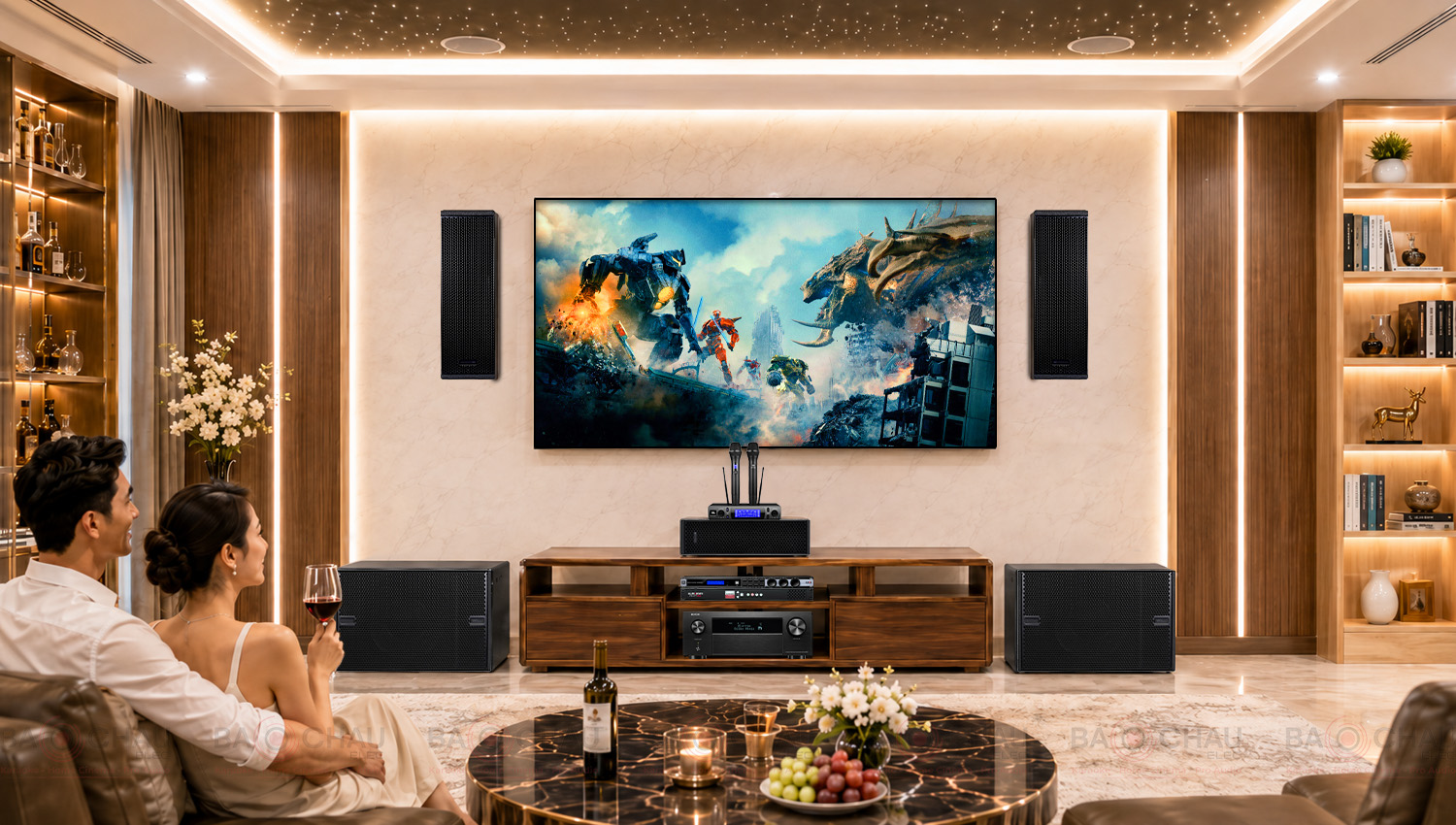 D&agrave;n &acirc;m thanh cao cấp 3 Trong 1 karaoke, nhạc, phim dBTechnologies 04