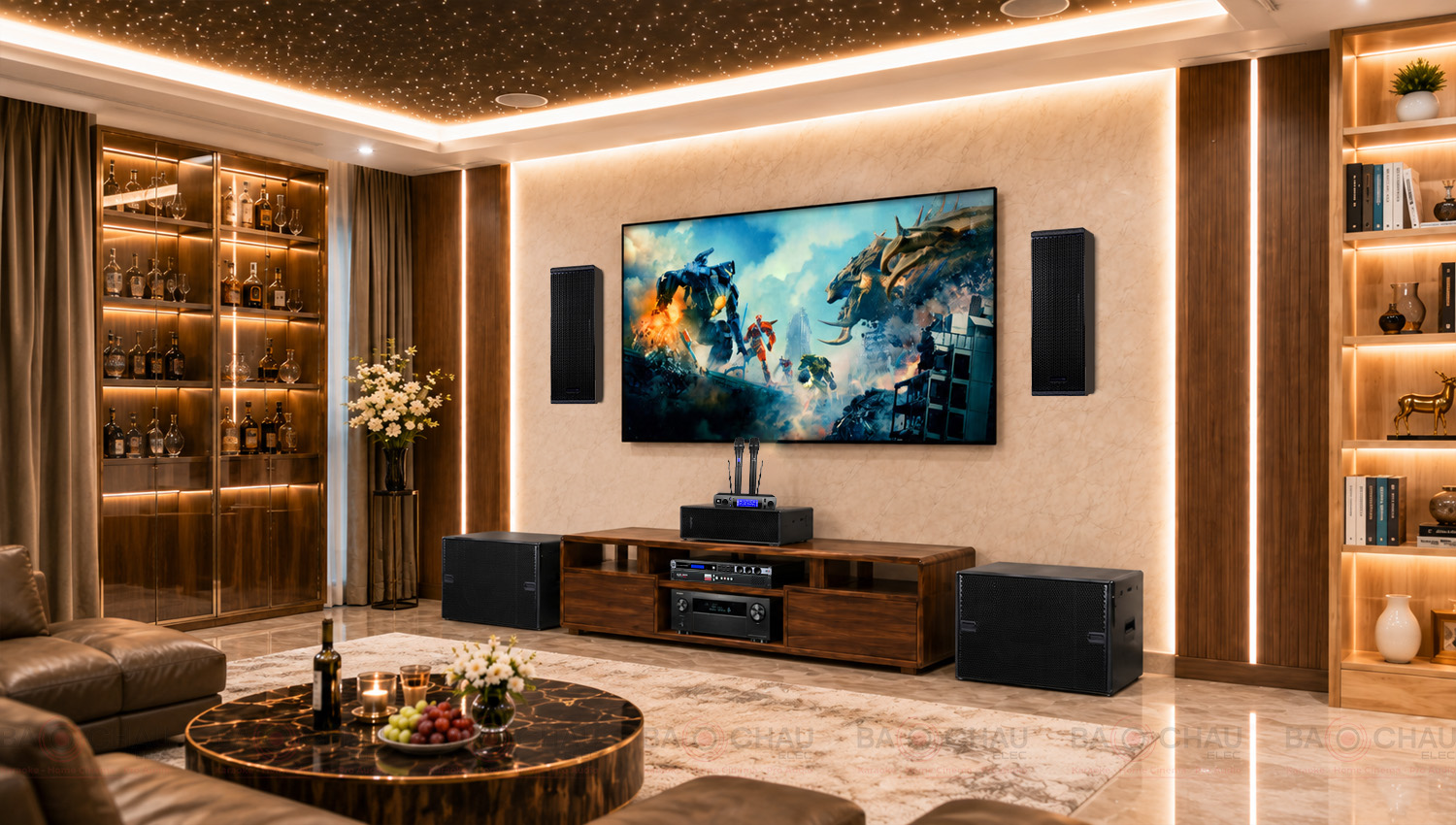 D&agrave;n &acirc;m thanh cao cấp 3 Trong 1 karaoke, nhạc, phim dBTechnologies 04