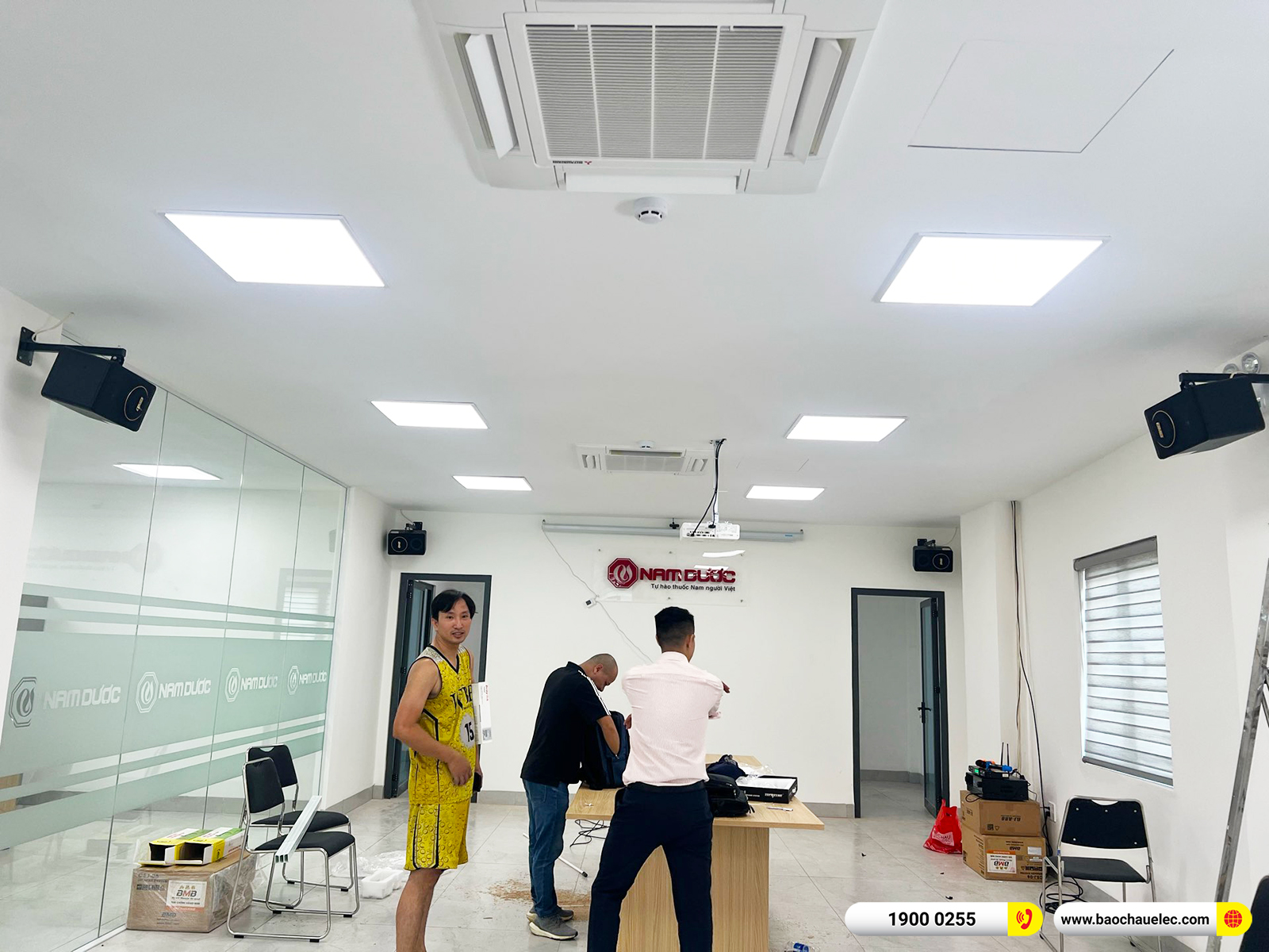 Lắp đặt dàn âm thanh hội trường BMB cho Công ty Dược Nam Dương tại Đắk Lắk