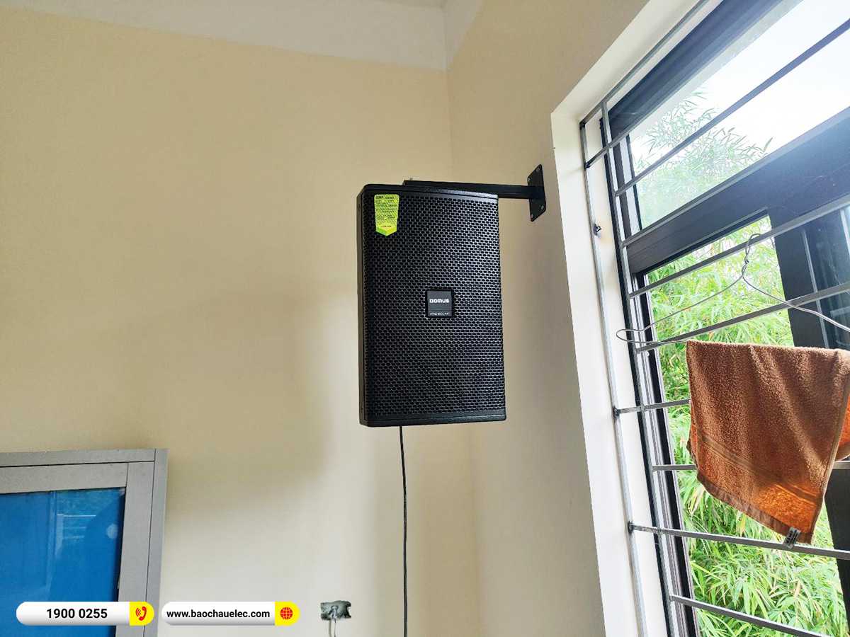 Lắp đặt dàn âm thanh hội trường Domus cho Công ty CPXDTM Thanh Sơn tại Hà Nội