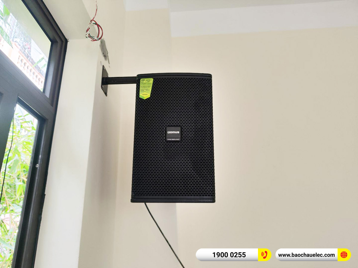 Lắp đặt dàn âm thanh hội trường Domus cho Công ty CPXDTM Thanh Sơn tại Hà Nội