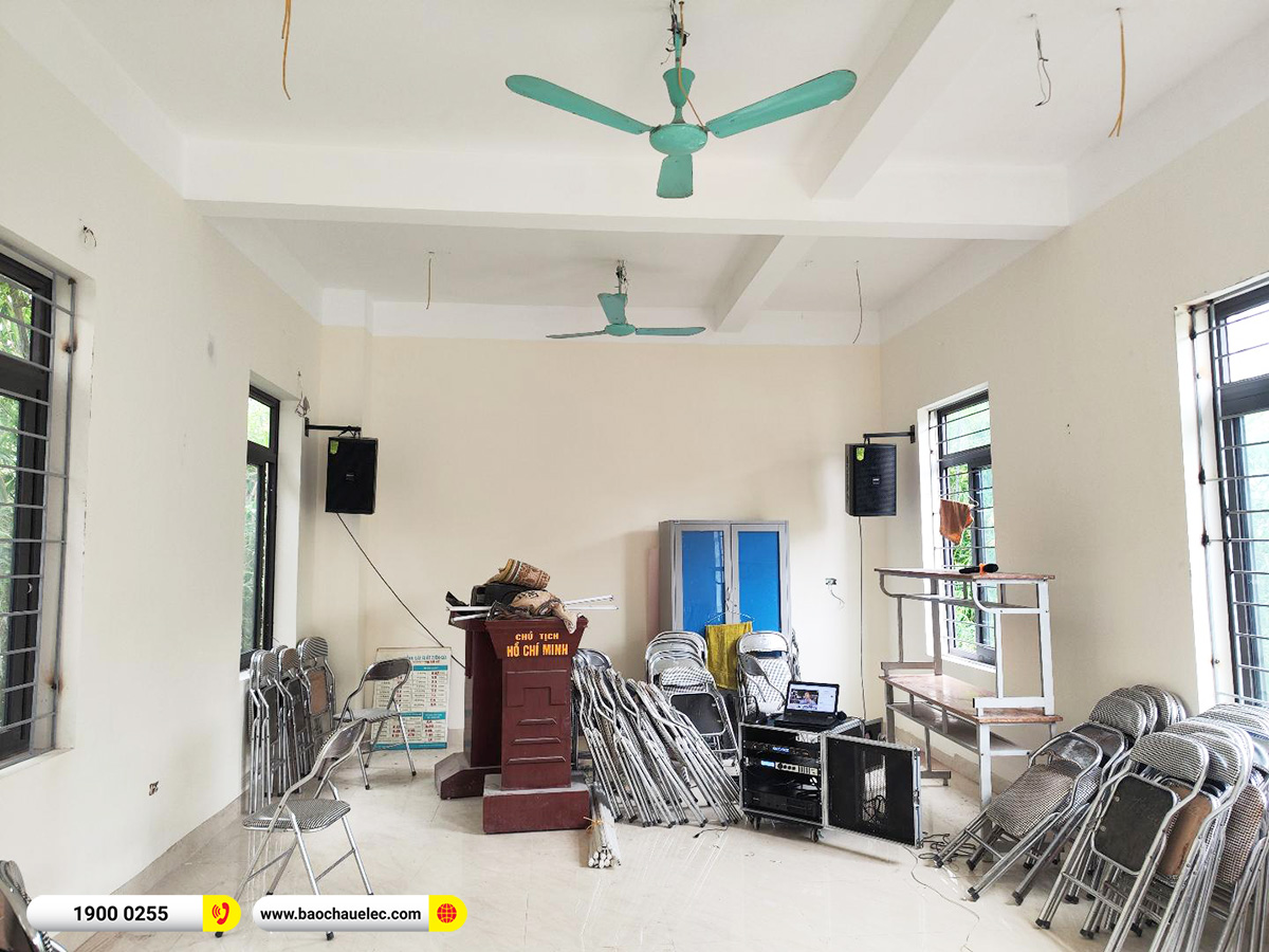Lắp đặt dàn âm thanh hội trường Domus cho Công ty CPXDTM Thanh Sơn tại Hà Nội