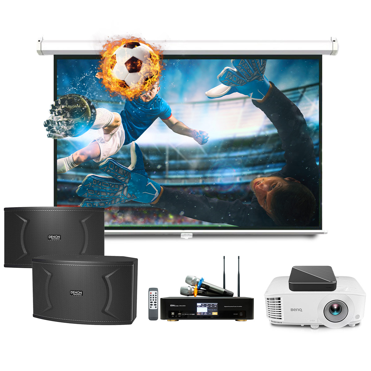 Dàn Âm Thanh Đa Chức Năng Xem Phim, Nghe Nhạc, Karaoke 09