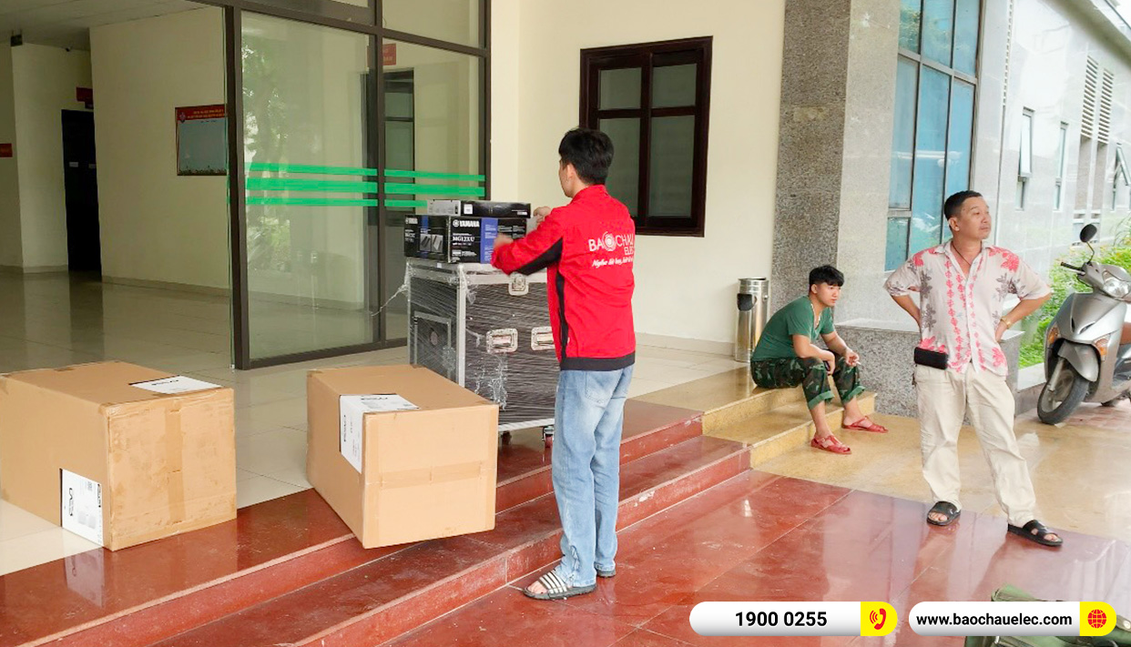 Lắp đặt d&agrave;n &acirc;m thanh dBTechnologies cho Học Viện Ch&iacute;nh Trị Bộ Quốc Ph&ograve;ng tại H&agrave; Nội 